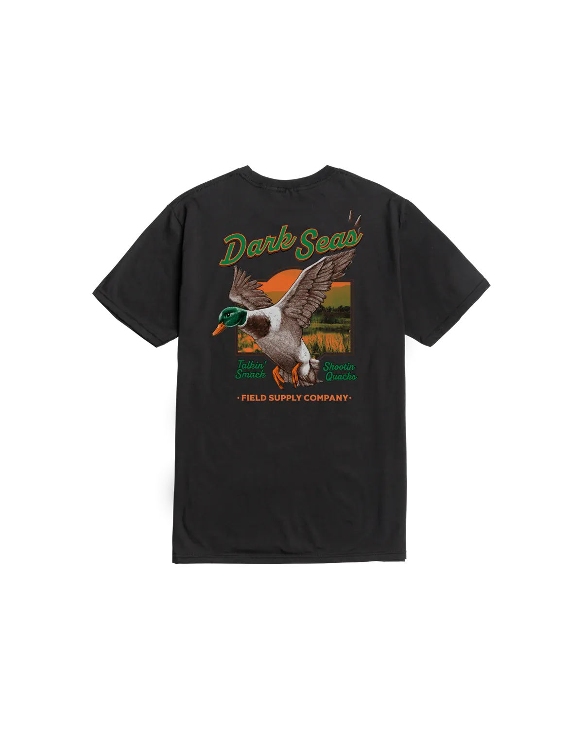 Dark Seas Quacks Premium Tee - Black L