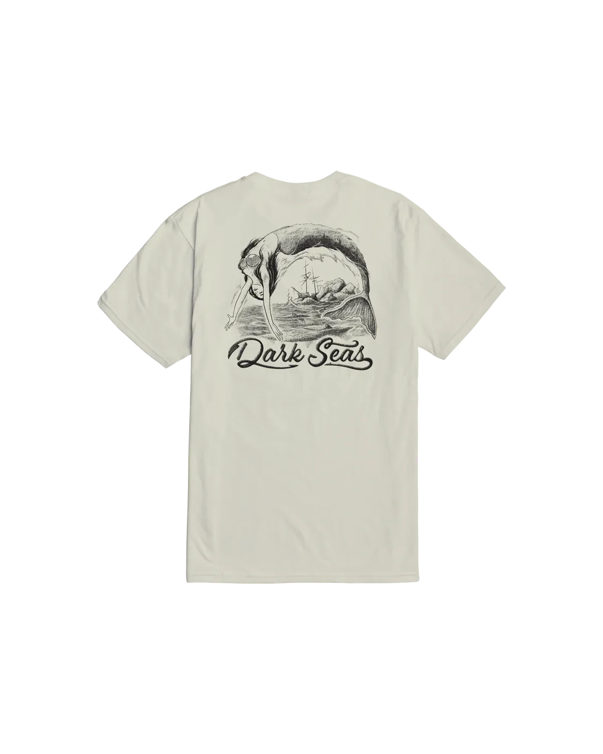 Dark Seas Deep Dive Premium Tee - Cream L