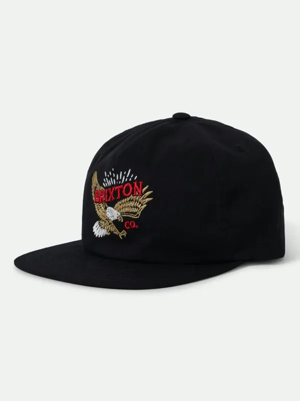Brixton Keller Snapback -  Black