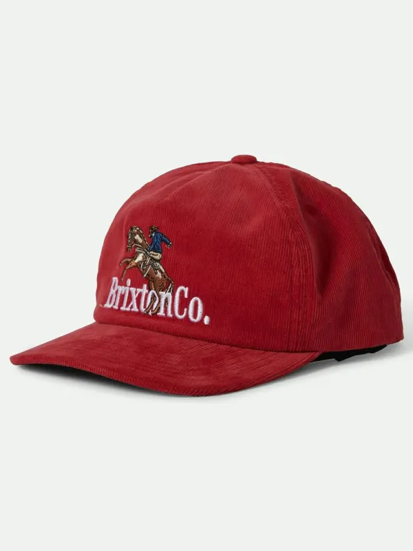Brixton Inwood Snapback - Red