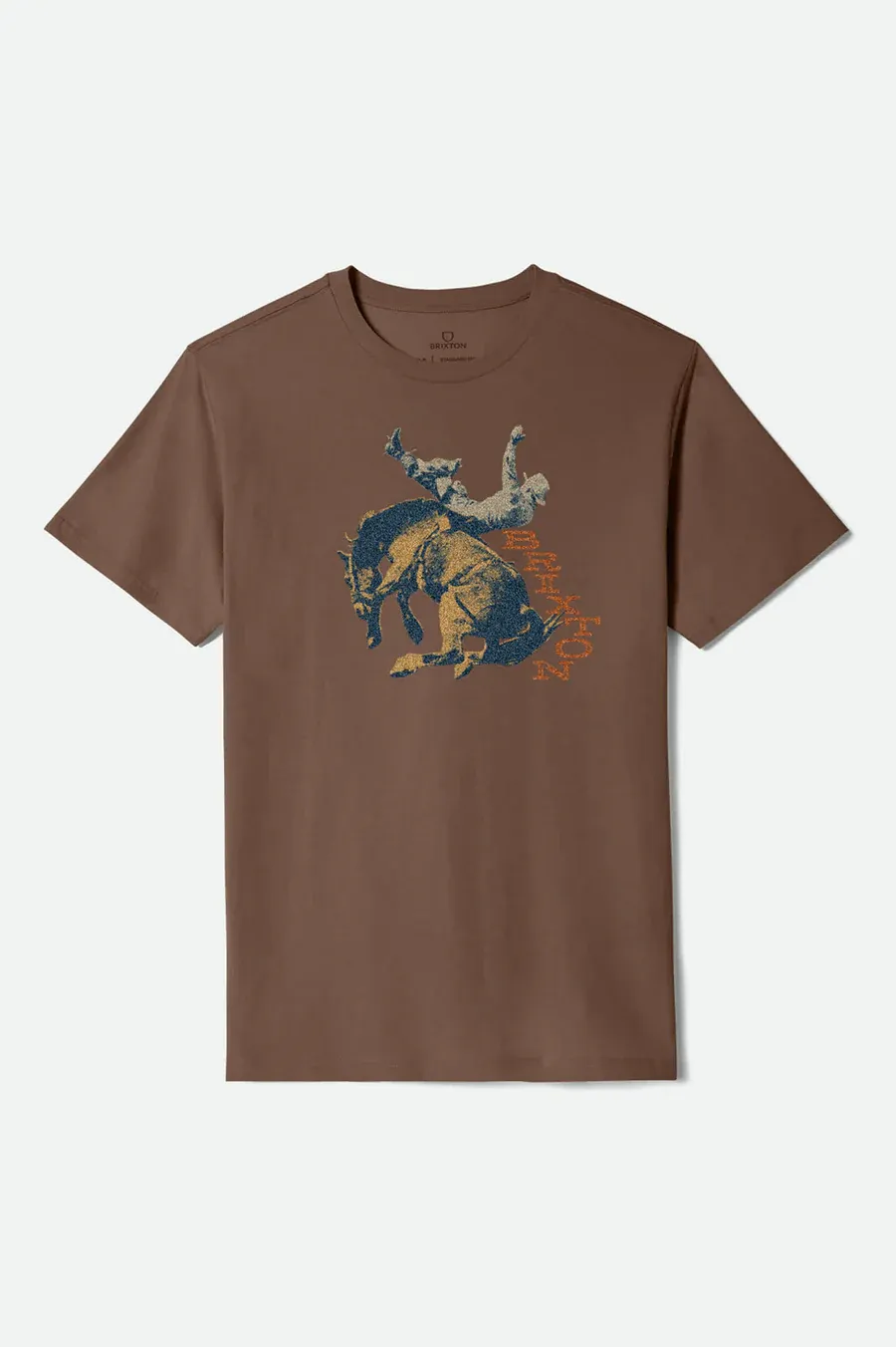 Brixton Rowdy Tee - Pincecone Brown