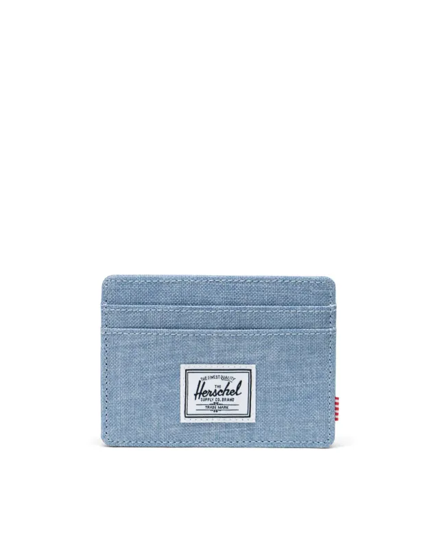 Herschel Charlie Wallet - Ashley Blue Crosshatch