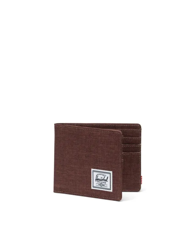 Herschel Roy Wallet - Potting Soil Crosshatch