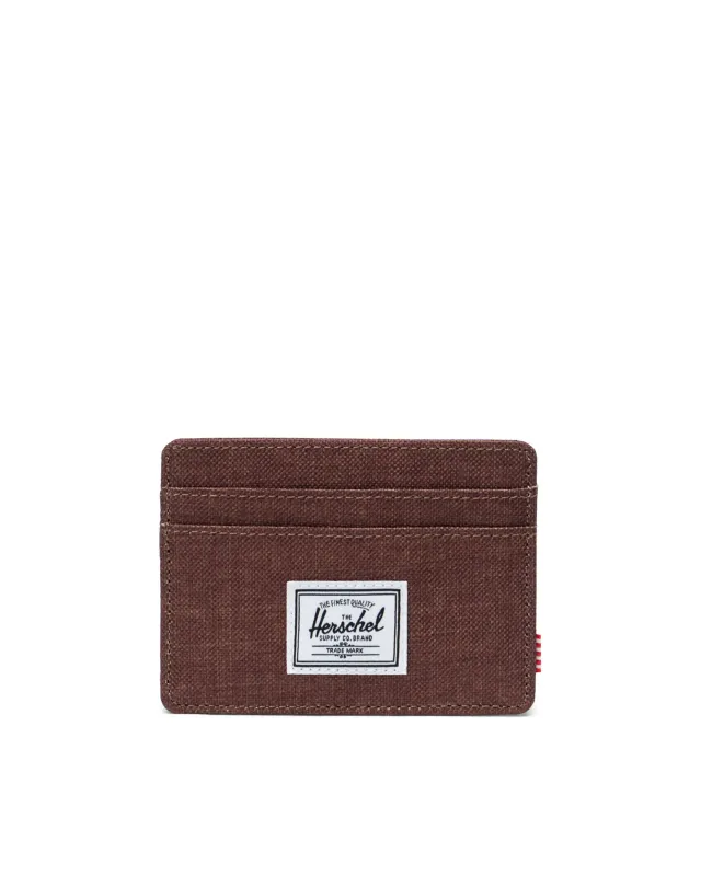 Herschel Charlie Wallet - Potting Soil Crosshatch