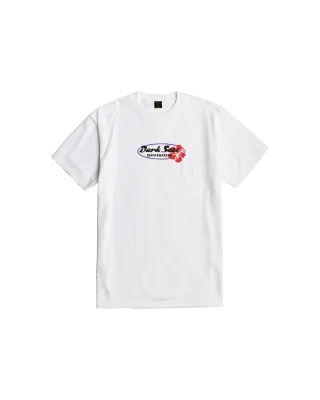 Dark Seas Hibiscus Tee - White L