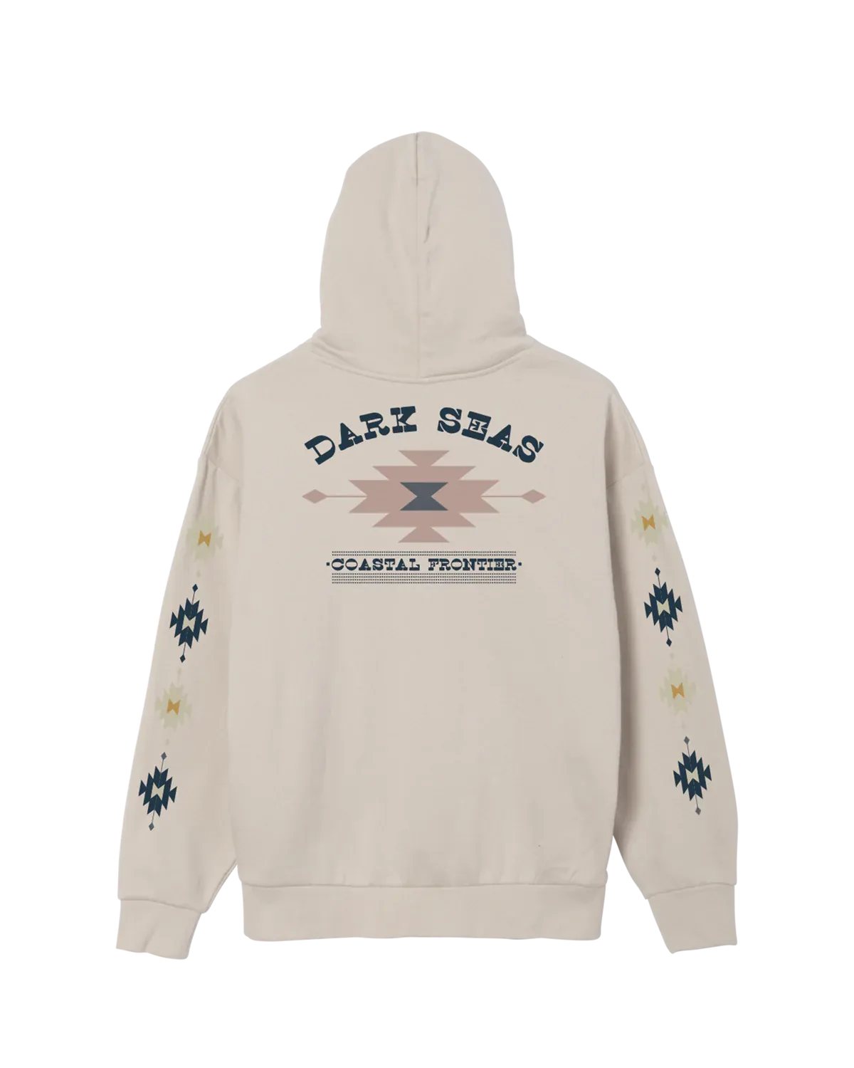Dark Seas Serape Midweight Fleece - Ivory L