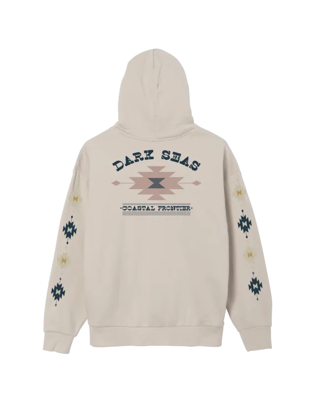 Dark Seas Serape Midweight Fleece - Ivory L