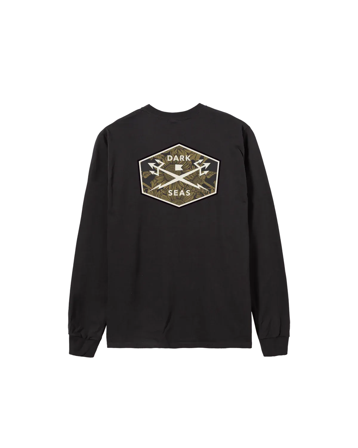 Dark Seas Sunflower LS Tee - Black L