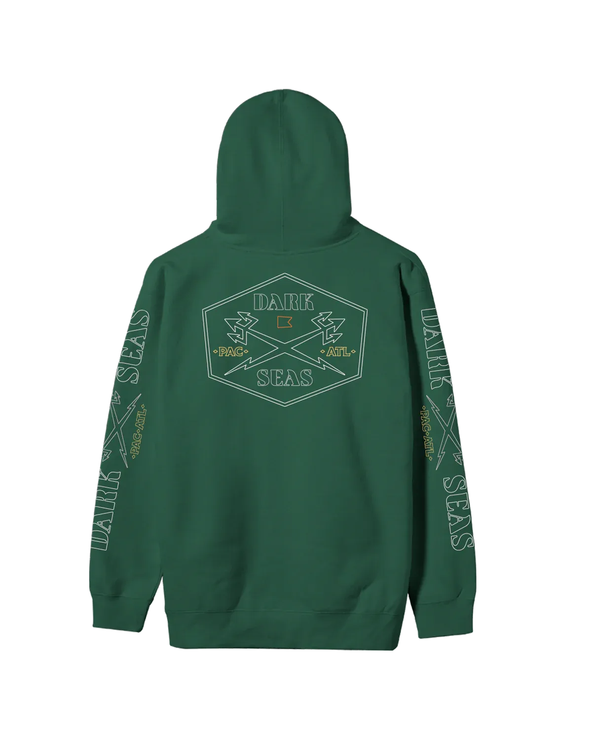 Dark Seas Pinback Fleece - Alpine Green L
