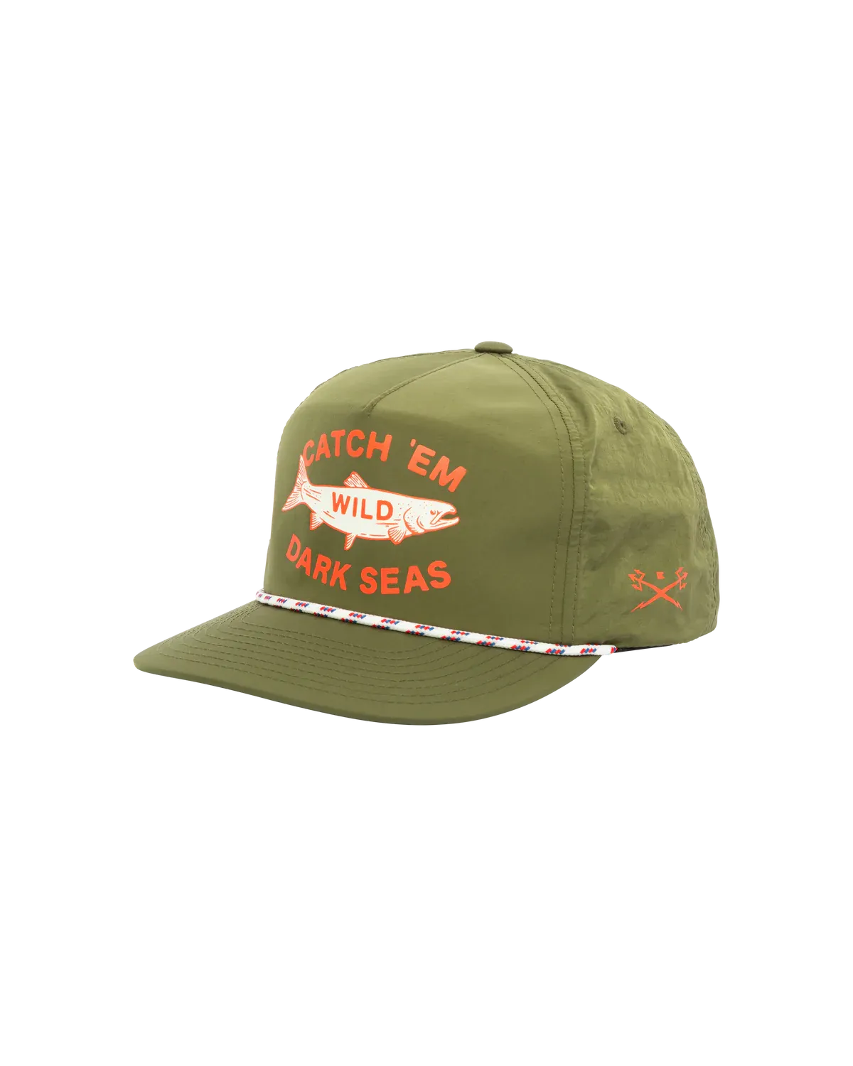 Dark Seas Hargus Snapback - Olive
