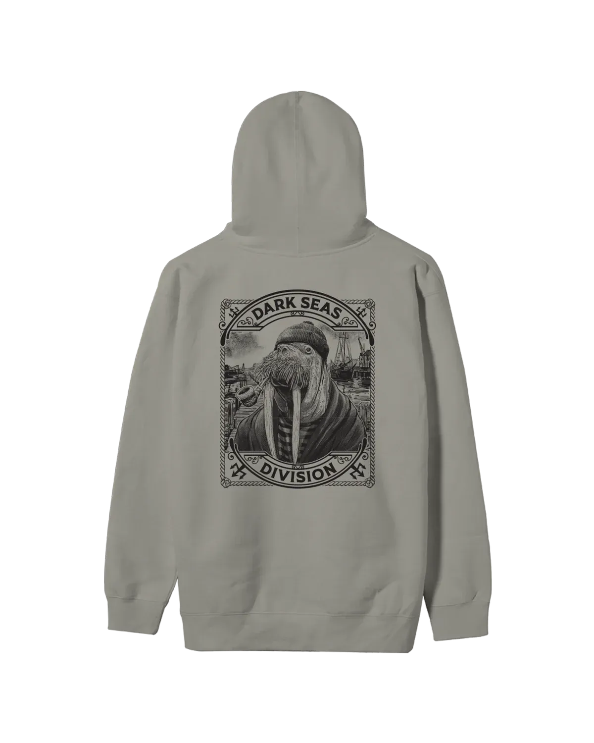 Dark Seas Seaworthy V2 Fleece - Smoke L