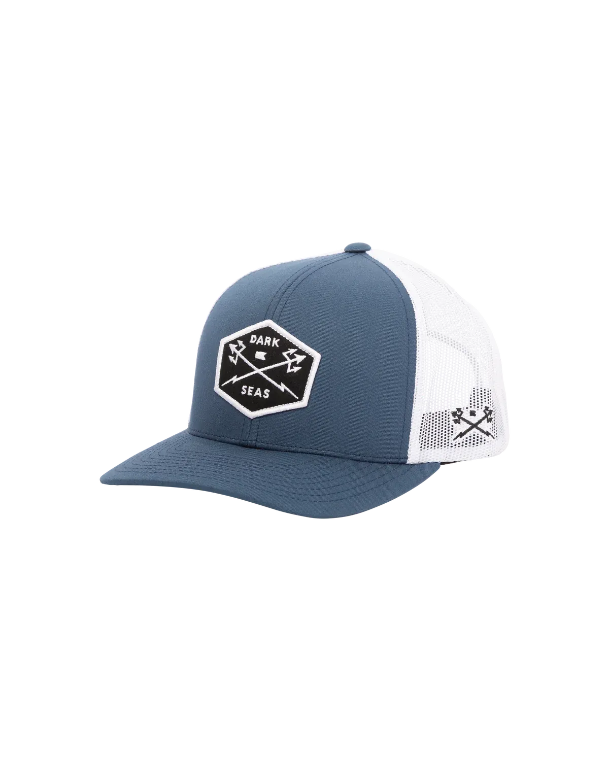 Dark Seas Progress Snapback - Navy/White