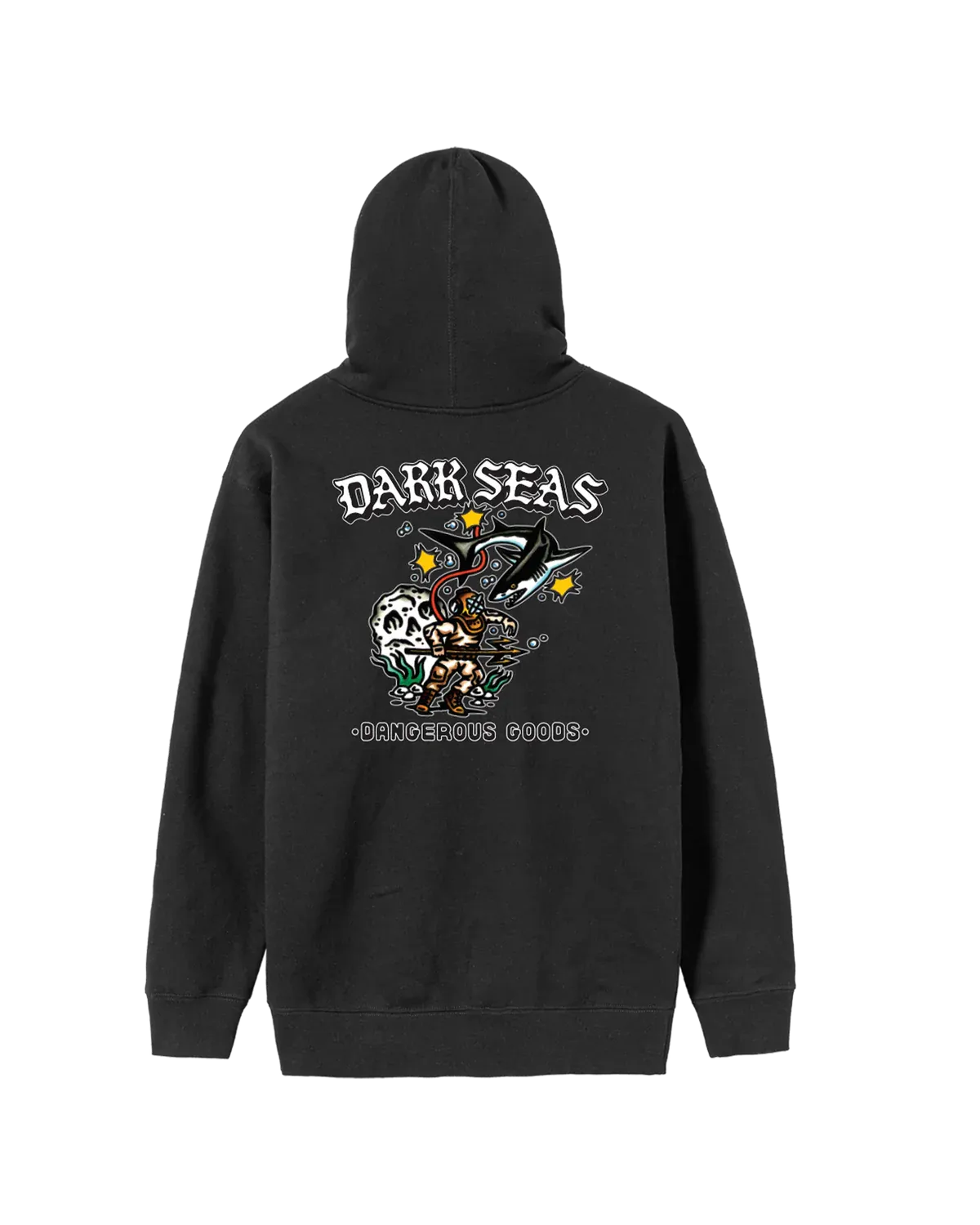 Dark Seas Aqualung Fleece - Black L