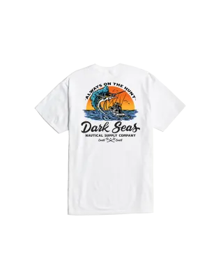 Dark Seas Open Ocean Pocket Tee - White L