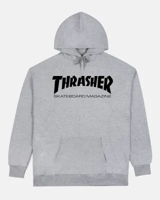 Thrasher Skate Mag Hood - Grey