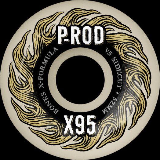Bones Wheels X-Formula P-Rod Sidecuts V5 95A - 52mm