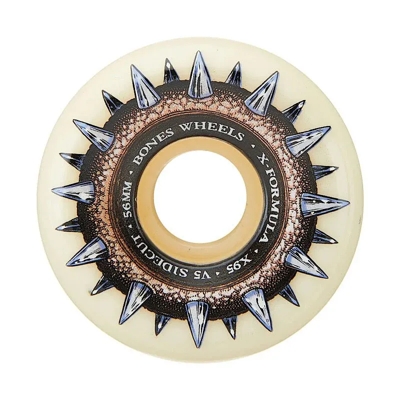 Bones Wheels X-Formula Street Cleats V5 Sidecuts 95A - 56mm