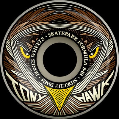 Bones Wheels X-Formula Hawk Night Sidecuts 84B - 58mm