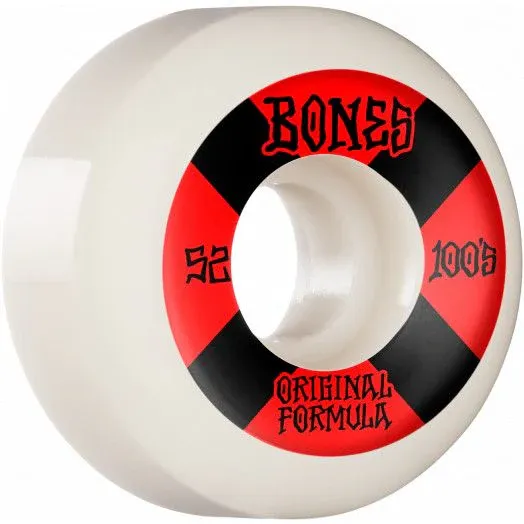 Bones Pricepoint Wheels - V5 Sidecuts 100&#39;s - 52mm