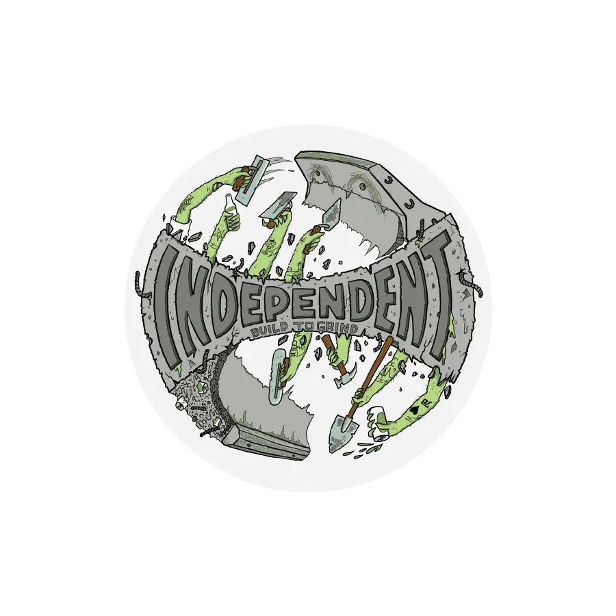 Indy Build to Grind Sticker 4&quot;