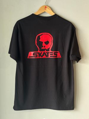 Skull Skates BA.KU. Deer Man Blood Tee - Black/Red