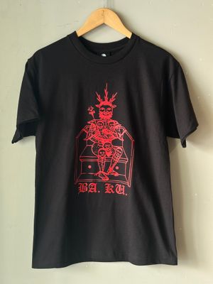 Skull Skates BA.KU. Throne Blood Tee - Black/Red
