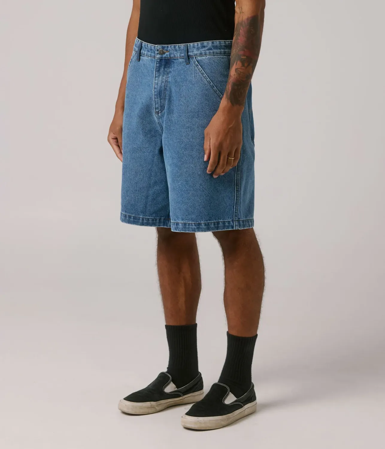 Former Reynolds 21&quot; Denim Walkshort - Worn Blue