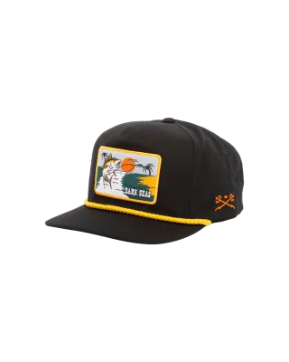 Dark Seas Harbor Snapback - Black