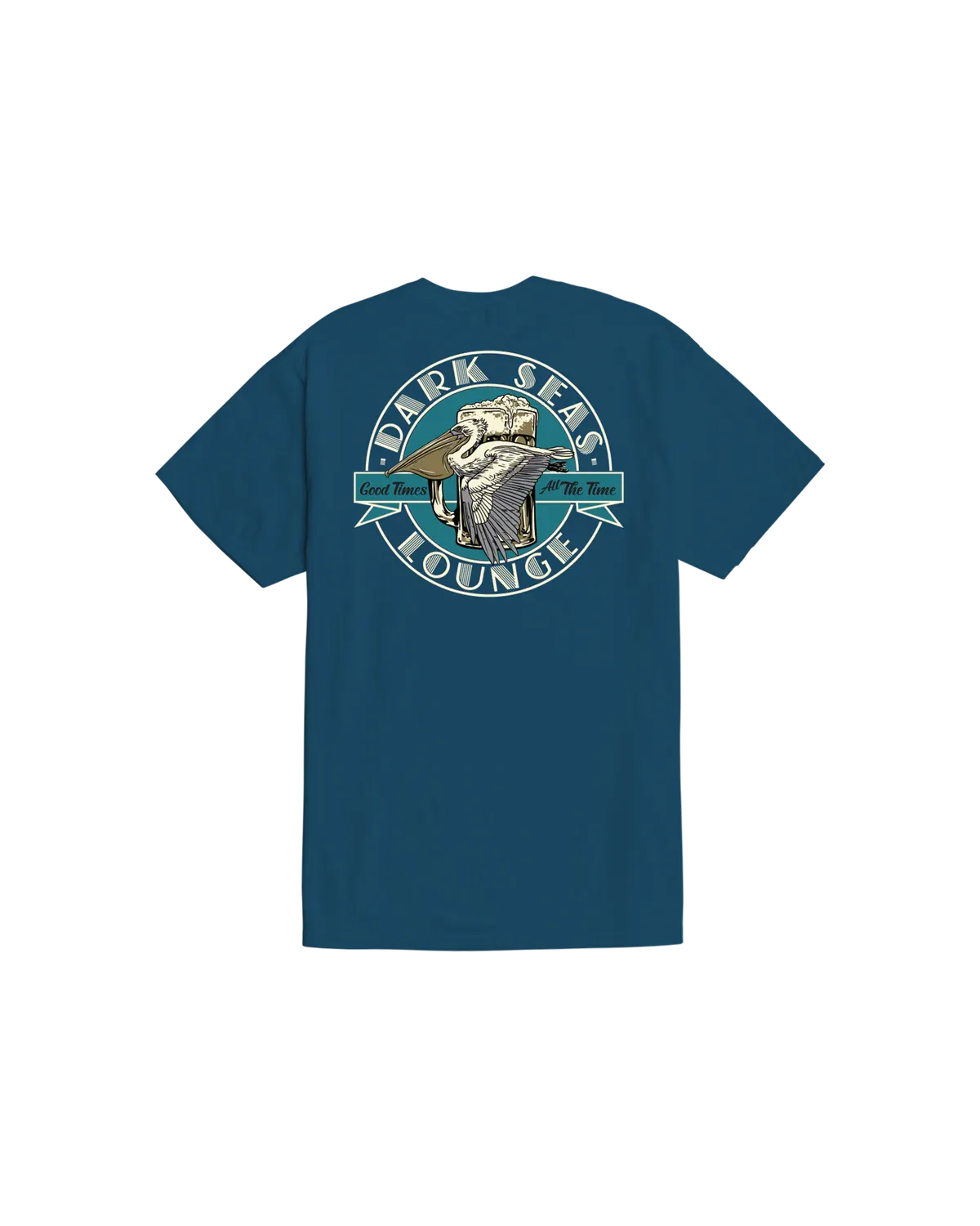 Dark Seas Easy Going Tee - Harbor Blue