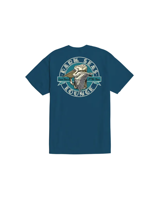 Dark Seas Easy Going Tee - Harbor Blue
