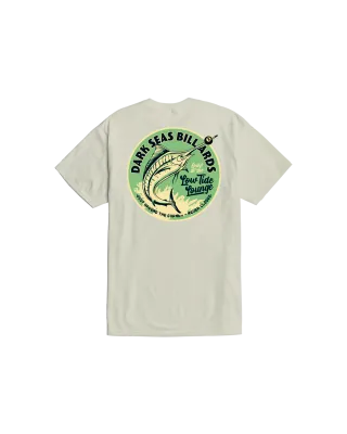 Dark Seas Eight Ball Tee - Cream