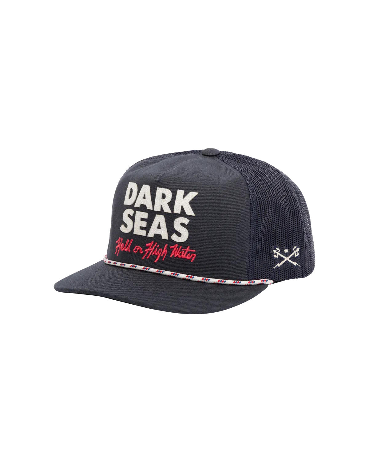 Dark Seas Highwater Trucker - Navy