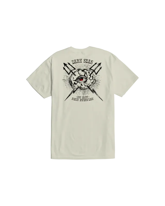 Dark Seas Eye Of The Storm Tee - Cream