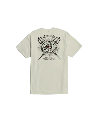 Dark Seas Eye Of The Storm Tee - Cream