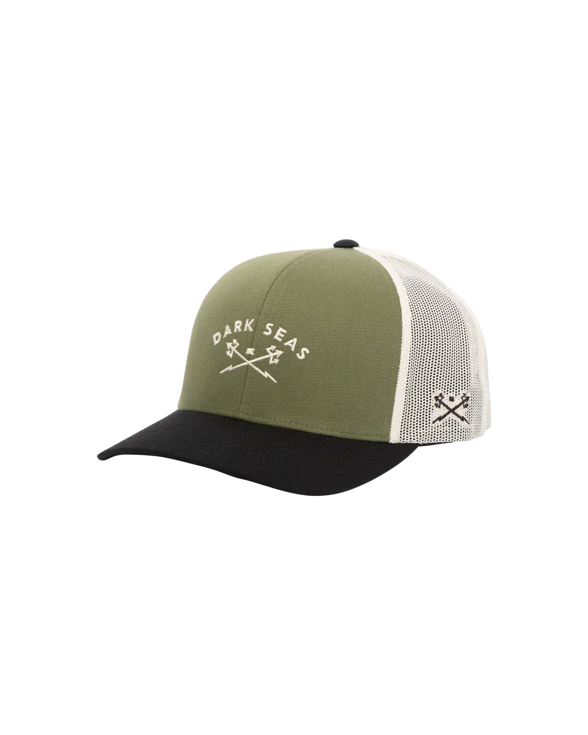 Dark Seas Murre Trucker - Olive