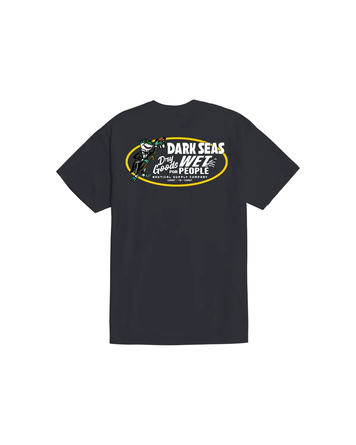 Dark Seas Water Works Tee - Vintage Black