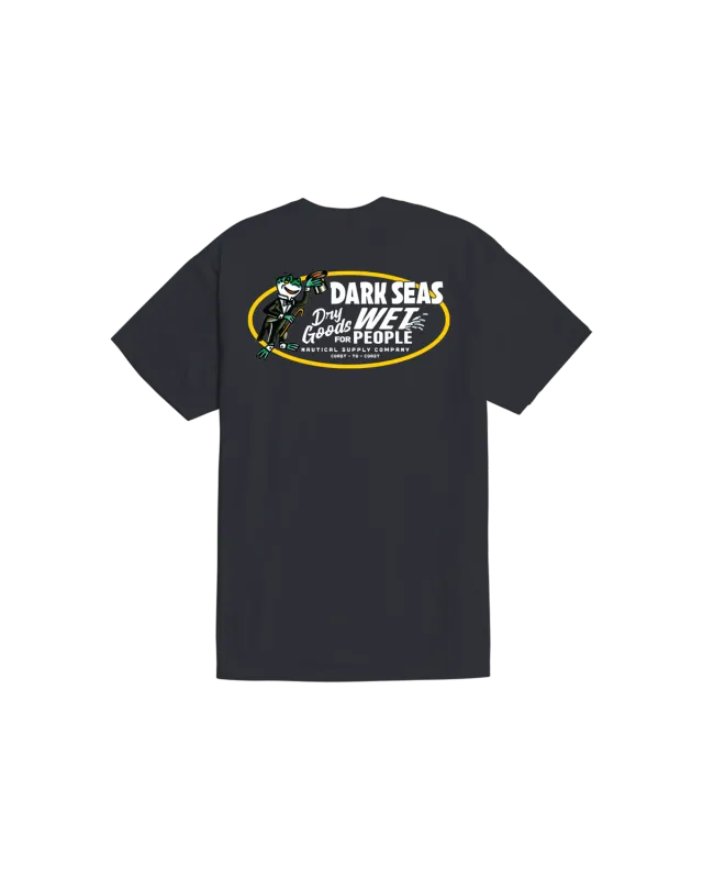 Dark Seas Water Works Tee - Vintage Black