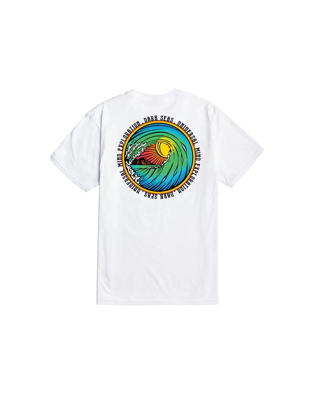Dark Seas Tube Time Tee - White