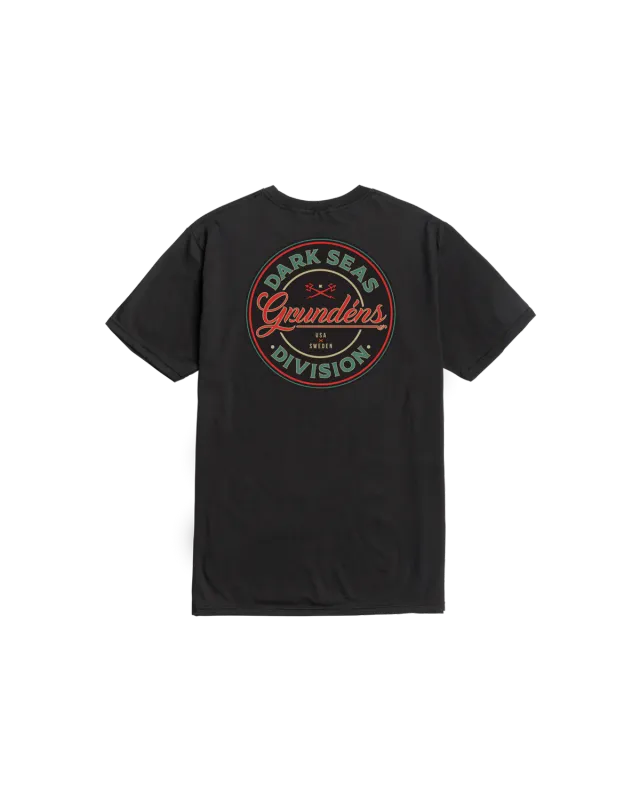 Dark Seas Instinctive Tee - Black