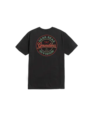 Dark Seas Instinctive Tee - Black