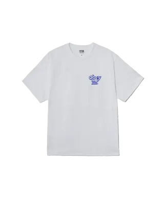 Obey Smash The Control Machine Tee - Cream