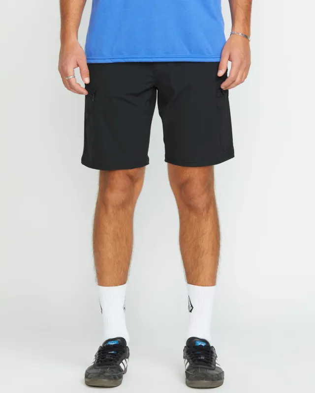 Volcom Cashed In Cargo Hybrid Short 20" - Black