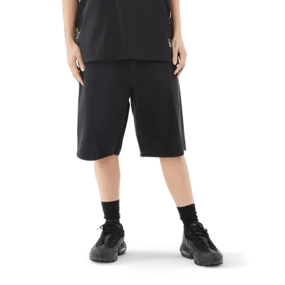 Huf Cromer Shorts - Washed Black