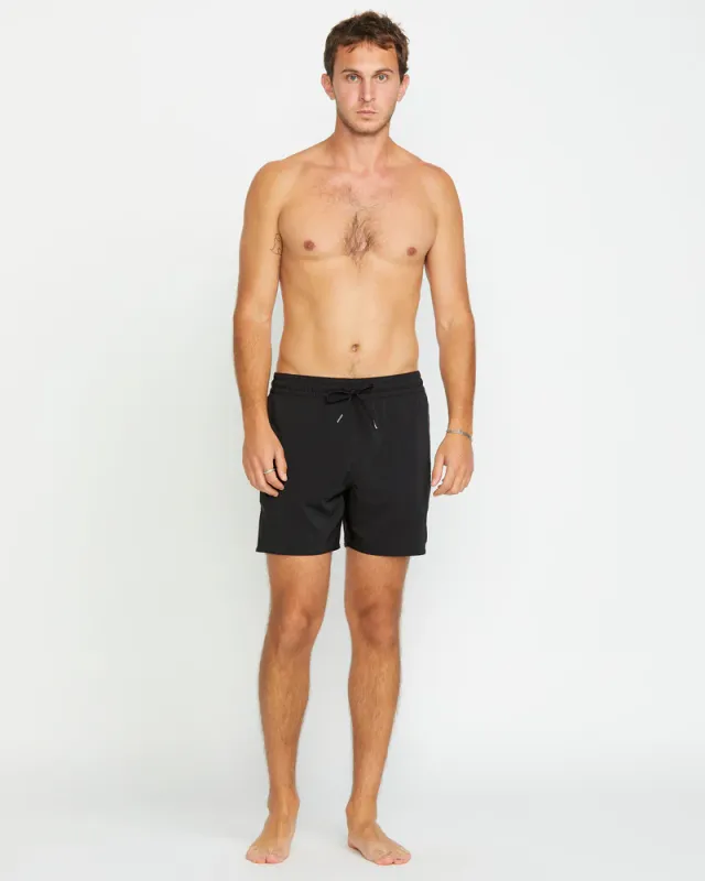 Volcom Lido Solid Trunk 16" - Black