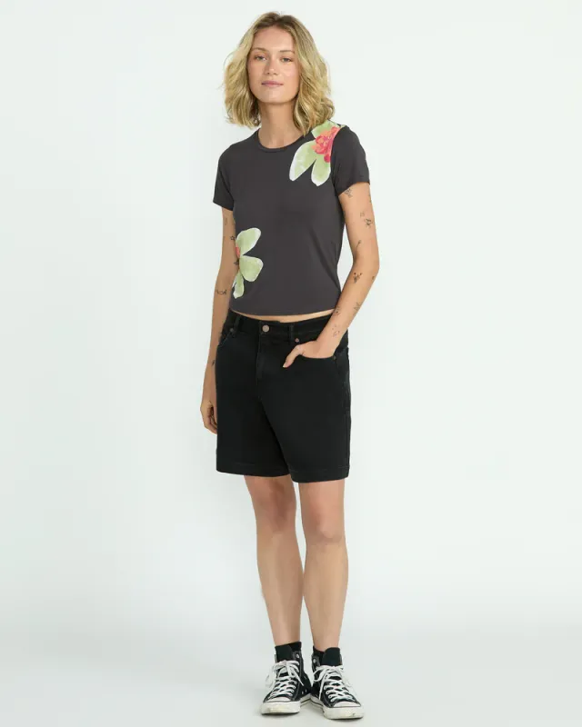 Volcom Strait Up Long Short - Blackout