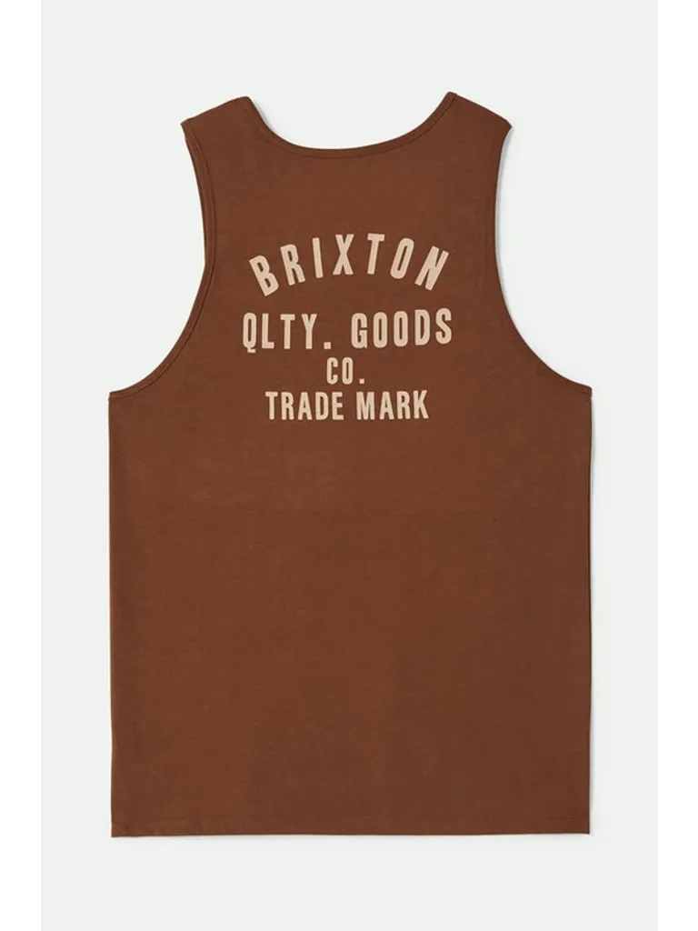 Brixton Woodburn Tank - Pinecone Brown/Hazelnut