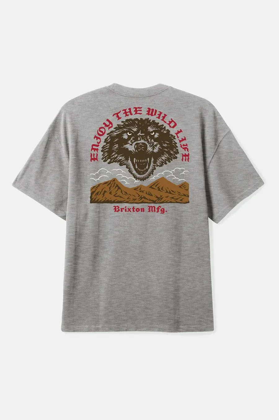 Brixton Mercy Tee - Heather Grey