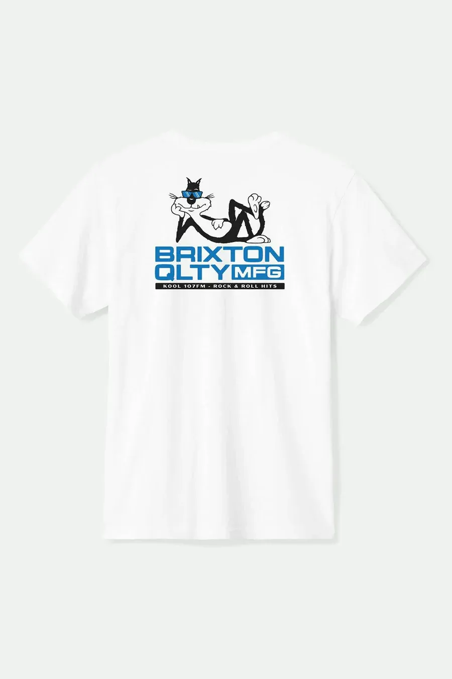 Brixton Cool Cat Tee - White