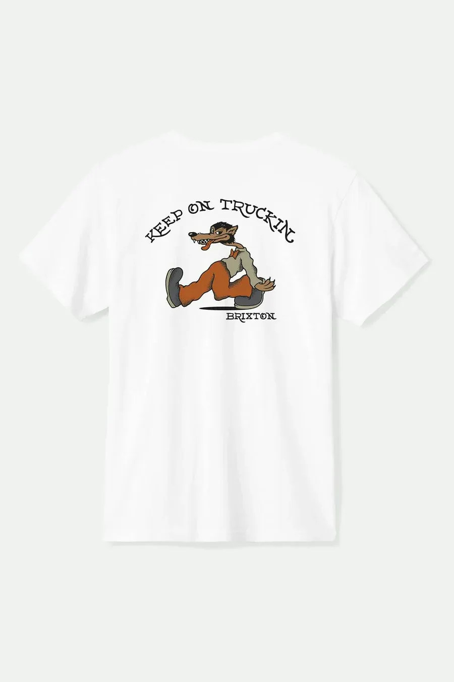 Brixton Stride Tee - White