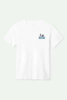Brixton Cool Cat Tee - White